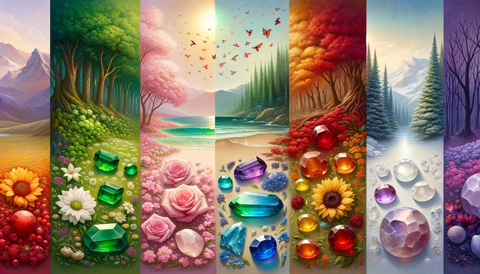 Harmonising with Nature: Gemstones to Celebrate Each Season's Essence