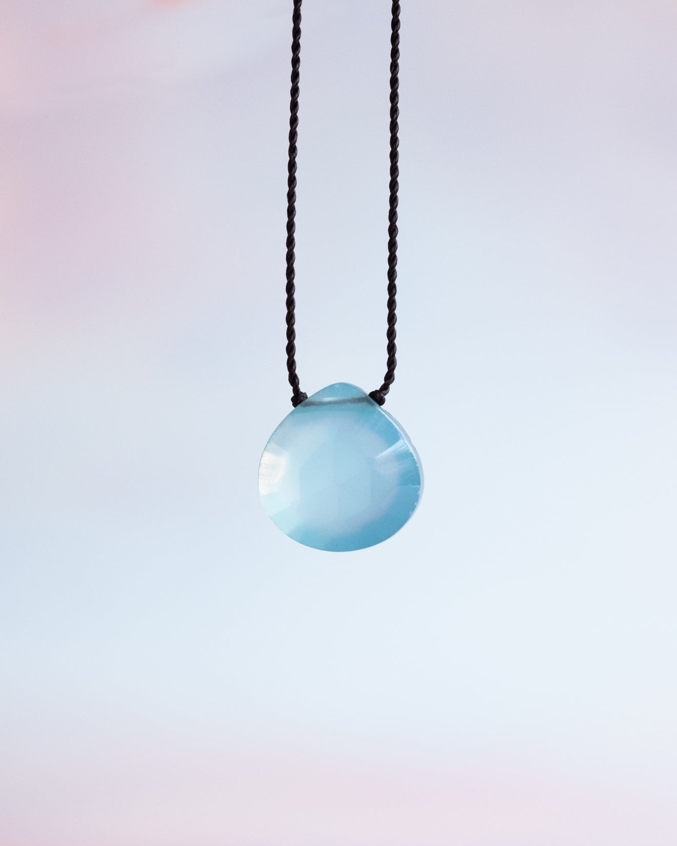 Chalcedony necklace clearance