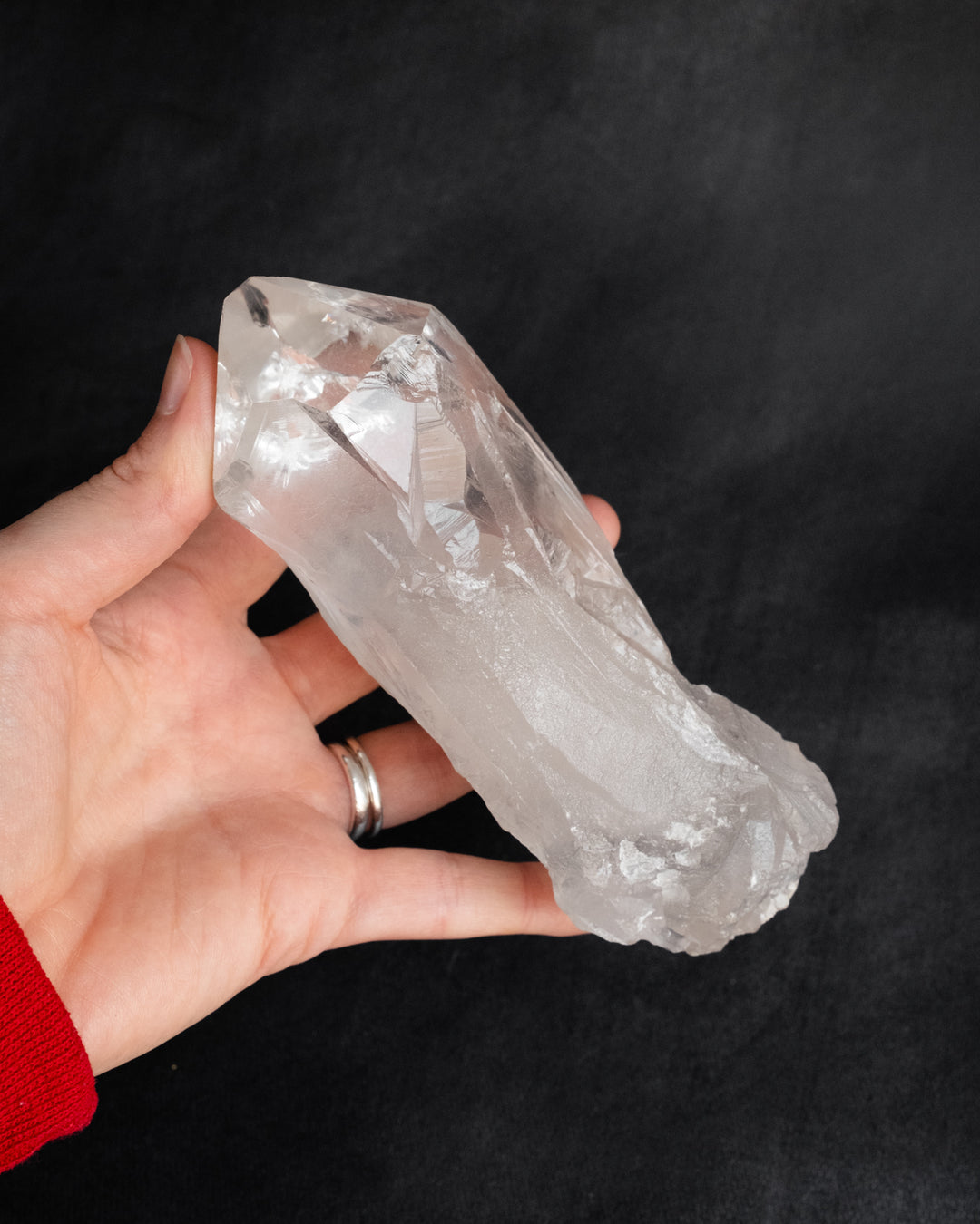 Madagascan Clear Quartz Raw Crystal Point 517g