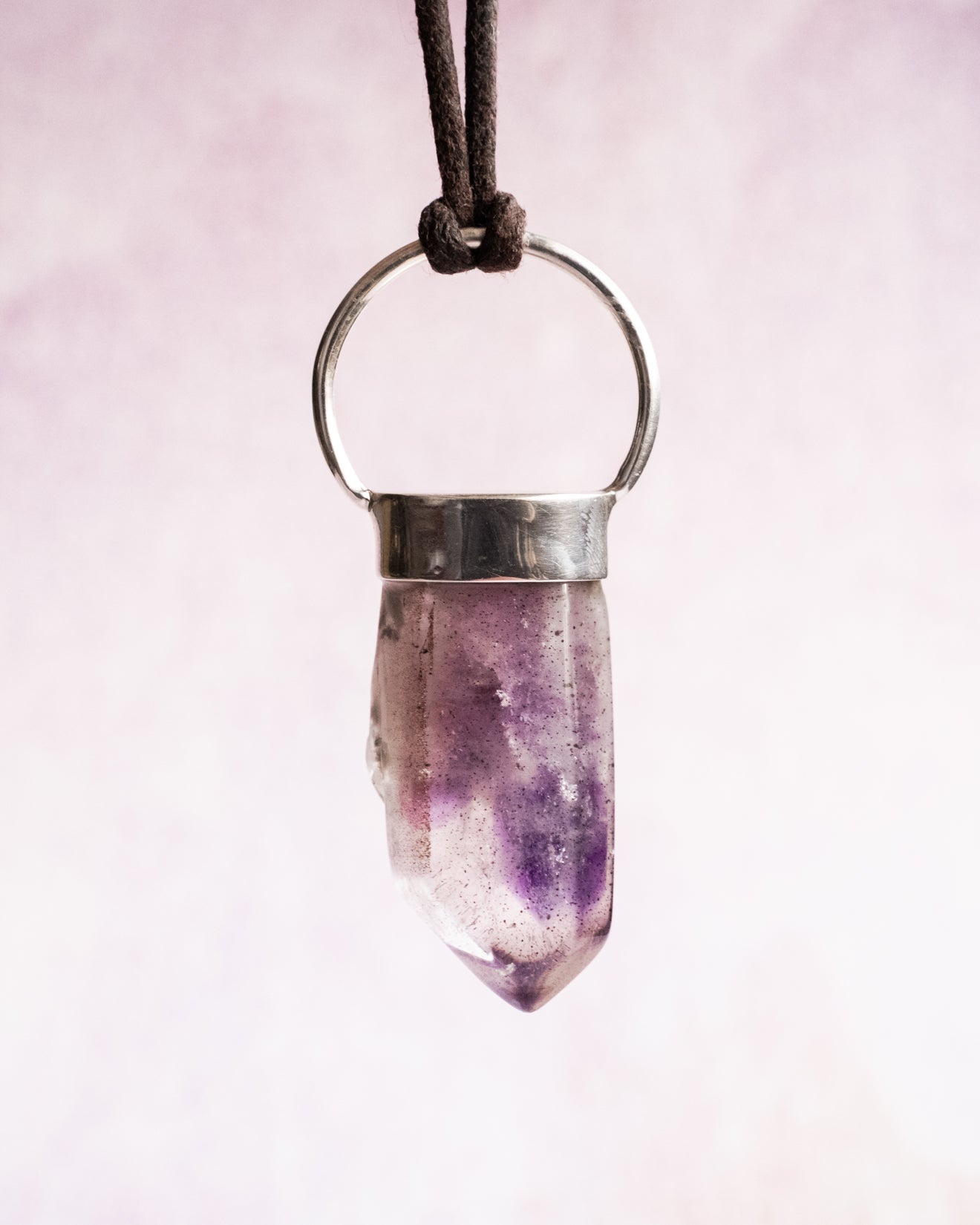 Brandberg amethyst pendant sale