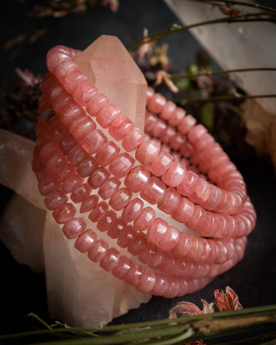 Argentinian Rhodochrosite Bracelet - The Healing Pear