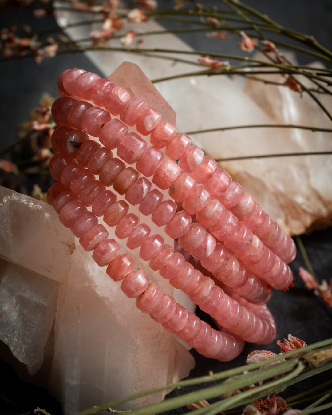 Argentinian Rhodochrosite Bracelet - The Healing Pear