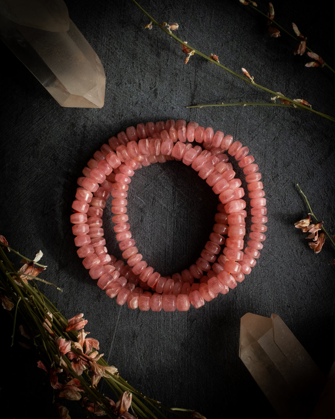 Argentinian Rhodochrosite Bracelet - The Healing Pear