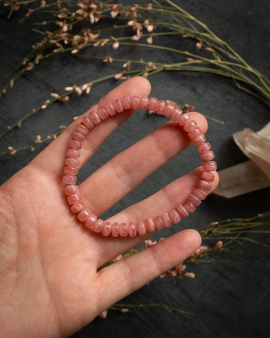 Argentinian Rhodochrosite Bracelet - The Healing Pear